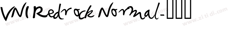 VNI Redrock Normal字体转换